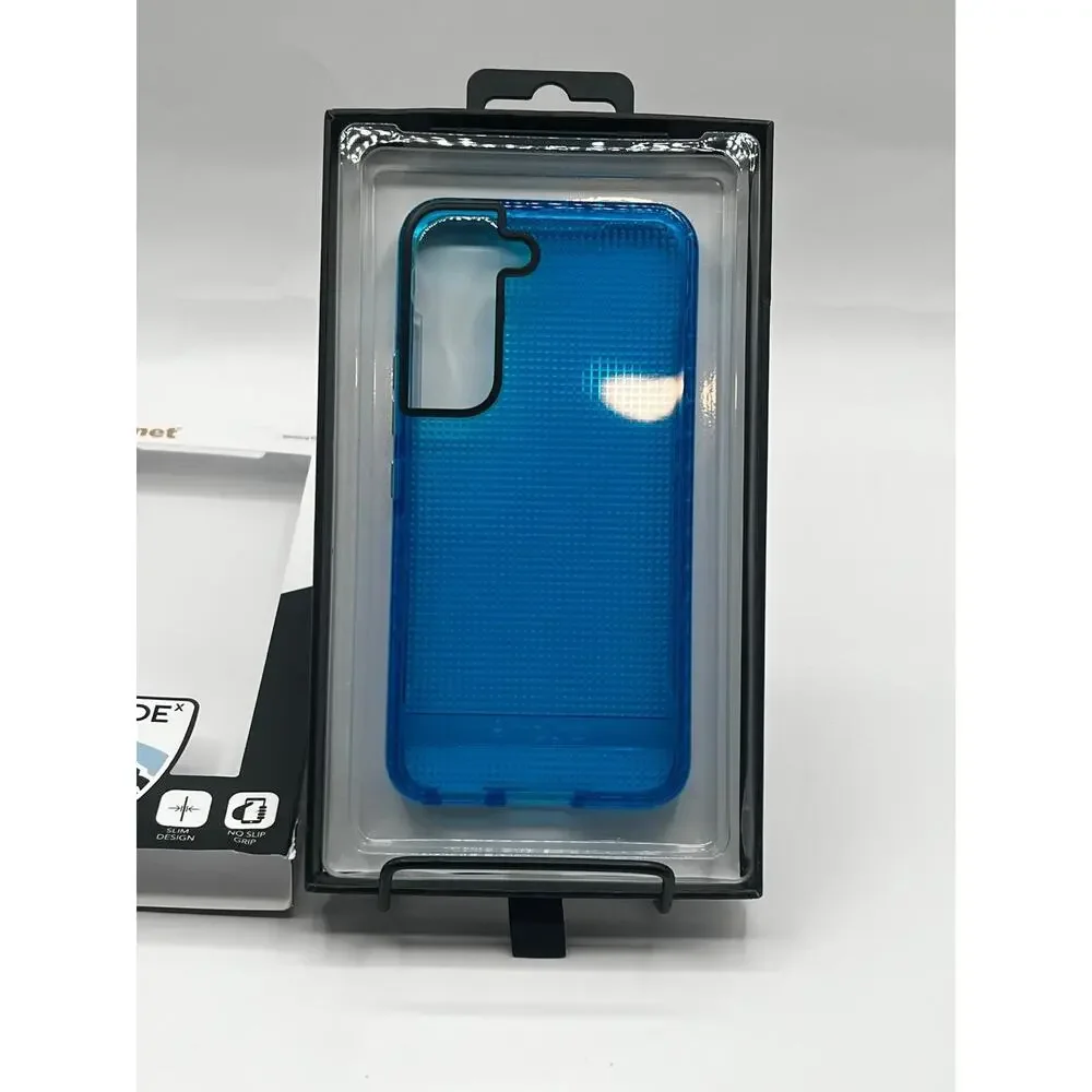 Cellhelmet Altitude X Series Case for Samsung Galaxy S22 Blue Slim Non-Slip Grip